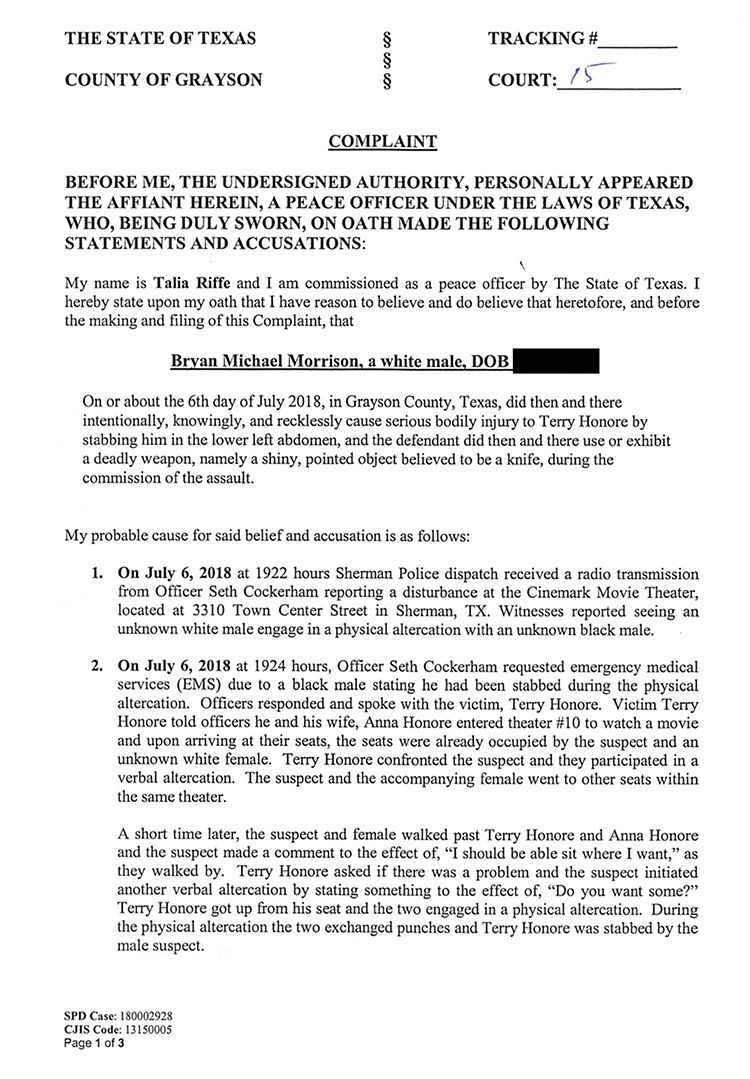 "Purge" Stabbing The Smoking Gun