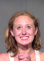 Arrested for trespassing, failure to appear.