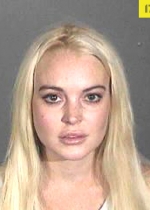 Lindsay Lohan posed for her latest mug shot in October 2011 after a Los Angeles 