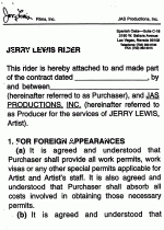 Jerry Lewis Rider