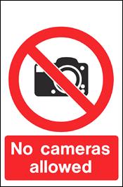 No Cameras