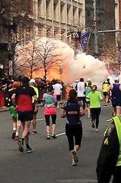 Boston Marathon bomb 