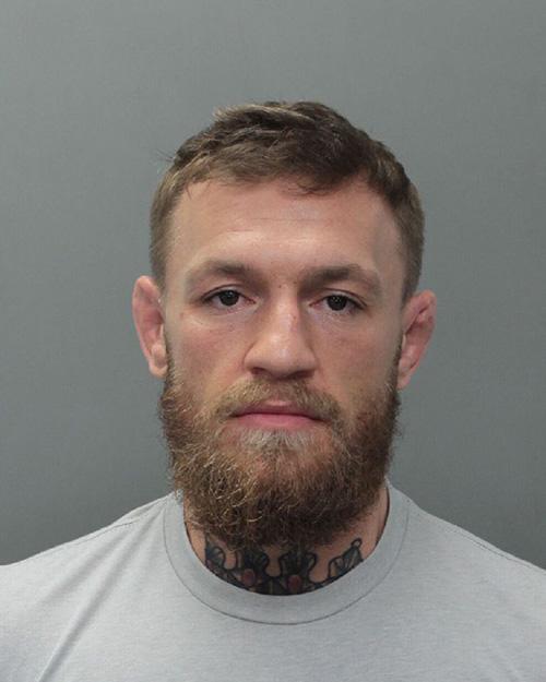 Conor McGregor mugshot