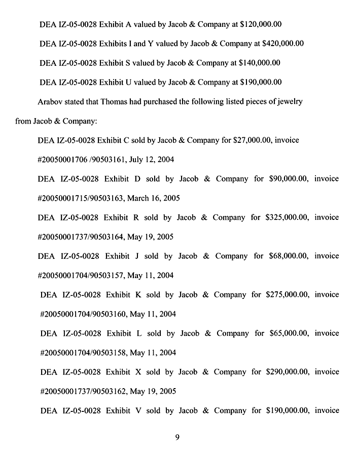 Black Mafia Family Rico Chart