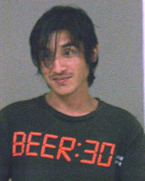 Arrested for public drunkenness, trespassing.