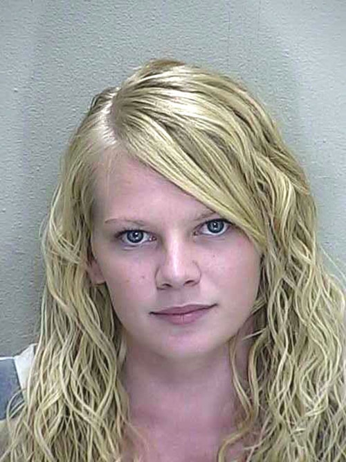 Arrested for retail theft.