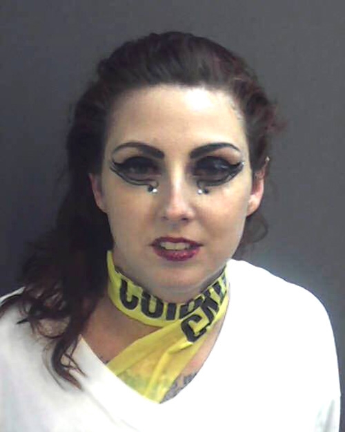 Arrested for DUI with property damage.