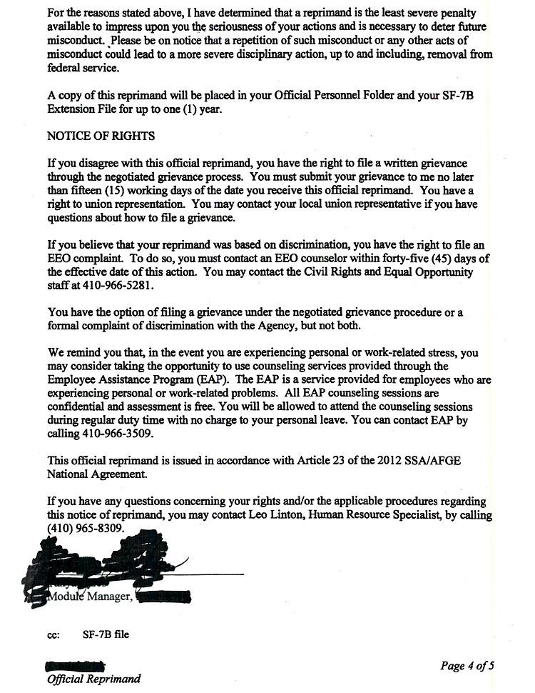 Air Force Letter of Counseling, Admonition, and Reprimand