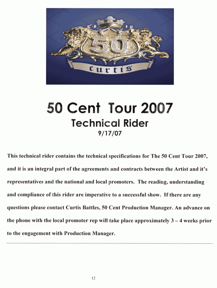 50 Cent '07 Rider