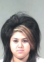 Arrested for shoplifting.