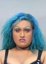 Arrested for possession of a controlled substance, prostitution.