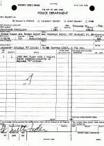 Malcolm X Diary NYPD Invoice