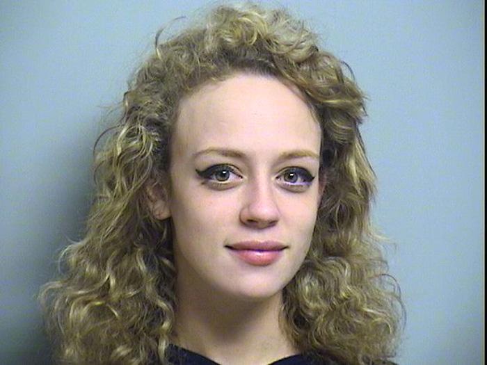 Arrested for resisting arrest, possession of a controlled substance.