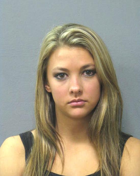 Arrested for operating while under the influence.