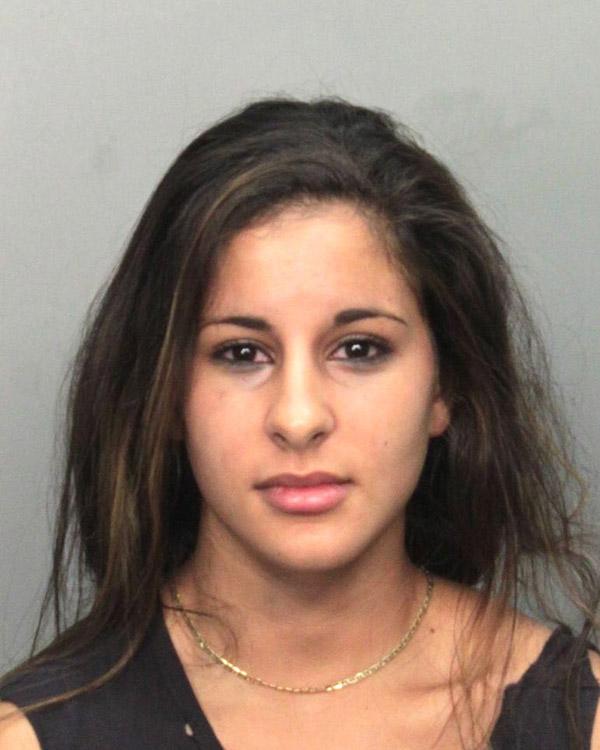 Arrested for battery on law enforcement, disorderly intoxication, and minor in p